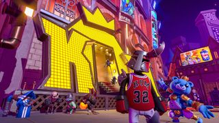 A screenshot from Glowmade's King of Meat game