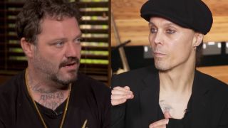 Bam Margera and Ville Valo side by side