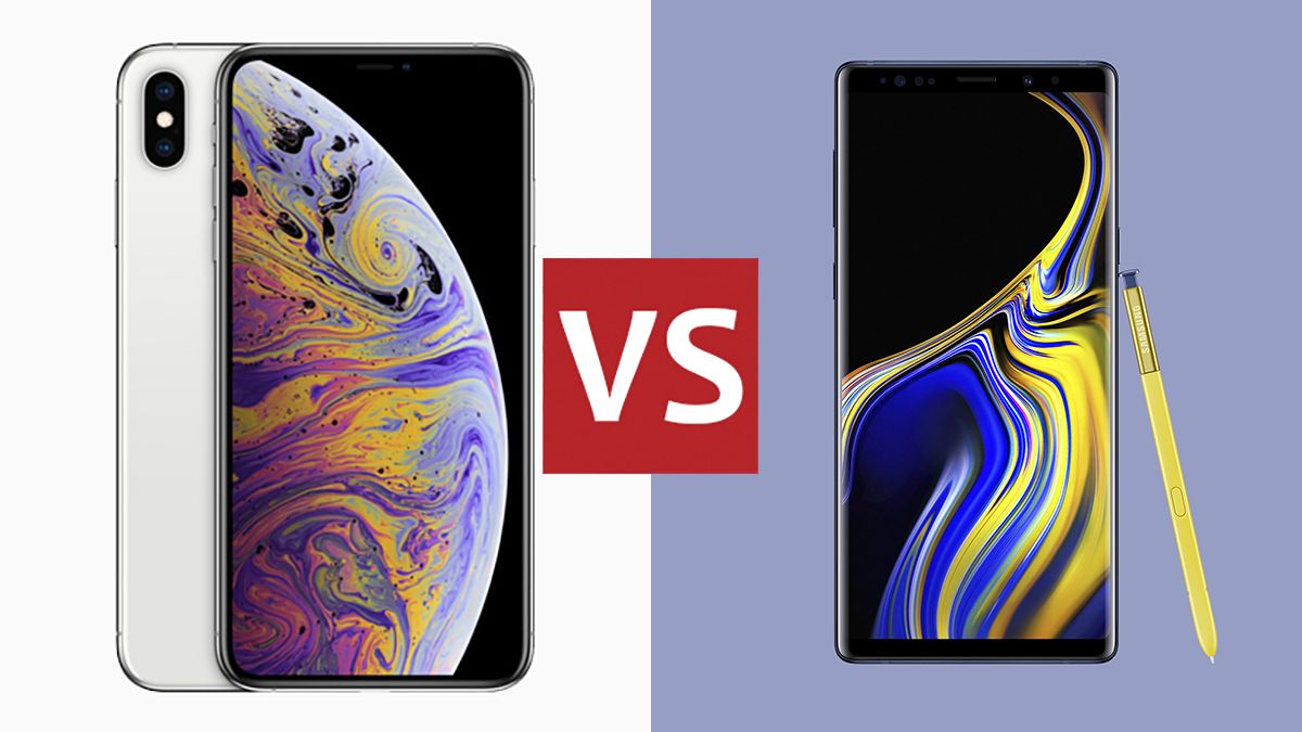 Apple iPhone XS Max vs Samsung Galaxy Note 9