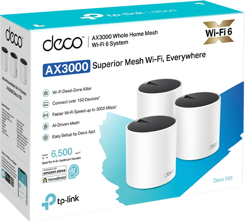 TP-Link Deco X55 mesh system review: Wireless without compromise ...