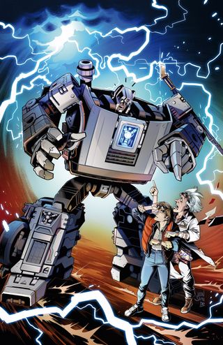 Transformers / Back to the Future Gigawatt cover