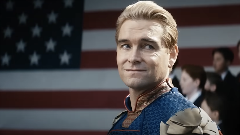 Antony Starr as Homelander in The Boys.