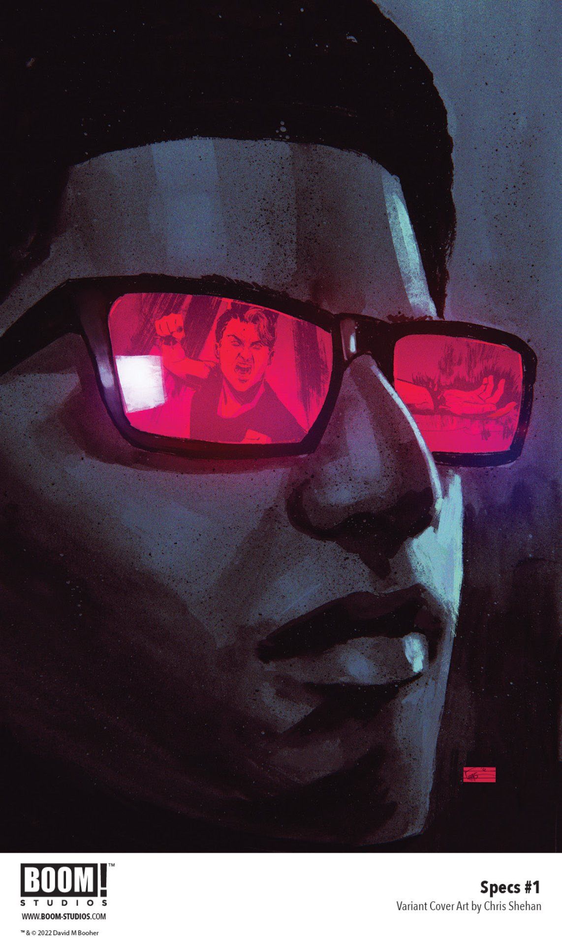 Specs #1 cover art by Chris Shehan