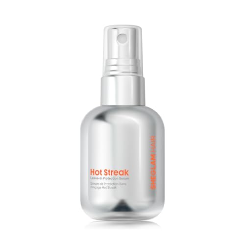 Sheglam Hair Hot Streak Leave-In Protection Serum-1.69 Fl Oz,heat Protectant Spray for Hair,hair Mask Hair Serum Hot Streak Hair Protection Hair Treatment Serum, All-In-One
