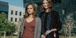 The Circle Emma Watson Karen Gillan On Campus