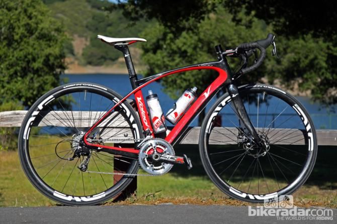 The proliferation of good road disc brakes will likely translate into an increase of 'real world' road bikes such as this Volagi Liscio.