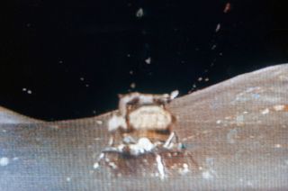 Apollo 17 Lifting Off From the Moon