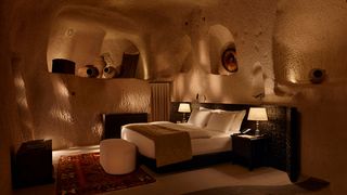 A subterranean room at Argos in Cappadocia