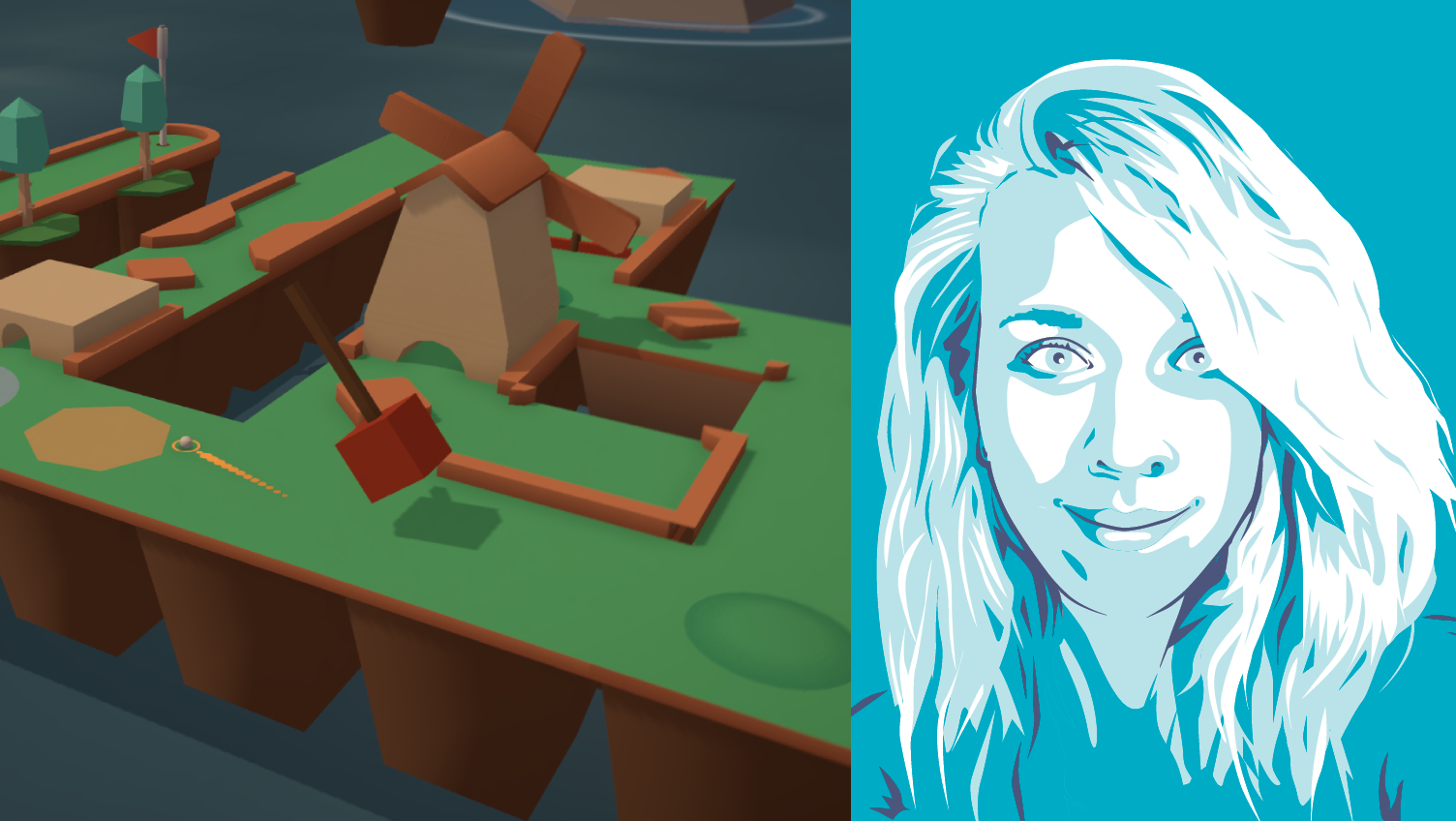 Webkinz Classic compositie with headshot of PC Gamer writer Kara Phillips