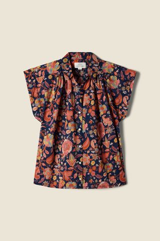 Della Shirt Paisley Shore