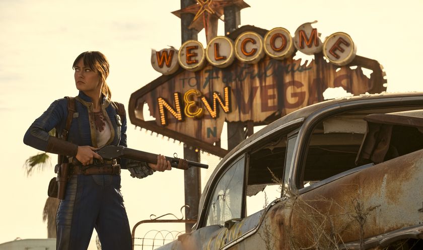 Ella Purnell (Lucy MacLean) in FALLOUT SEASON 2 Photo Credit: Lorenzo Sisti / Prime © Amazon Content Services LLC