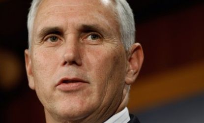 Rep. Mike Pence (R-Ind.) may be relatively unknown, but he is a favorite among top conservative leaders for a 2012 presidential bid.
