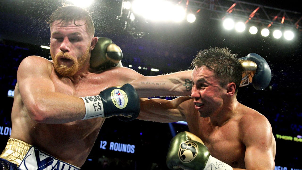 Gennady Golovkin Canelo Alvarez