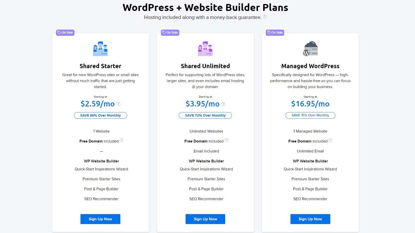 Website Builder Pricing