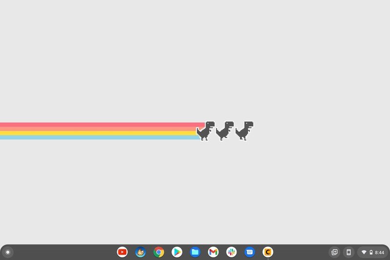 Área de trabalho do Chrome