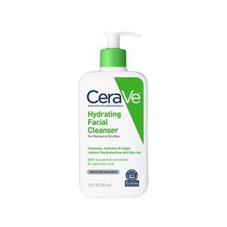 morning skincare routine - CeraVe Hydrating Cleanser