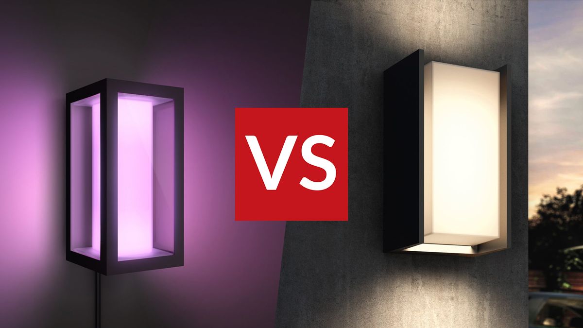 Recensie zuiger vruchten Philips Hue Impress vs Hue Turaco: Which Hue outdoor light wins the wall? |  T3