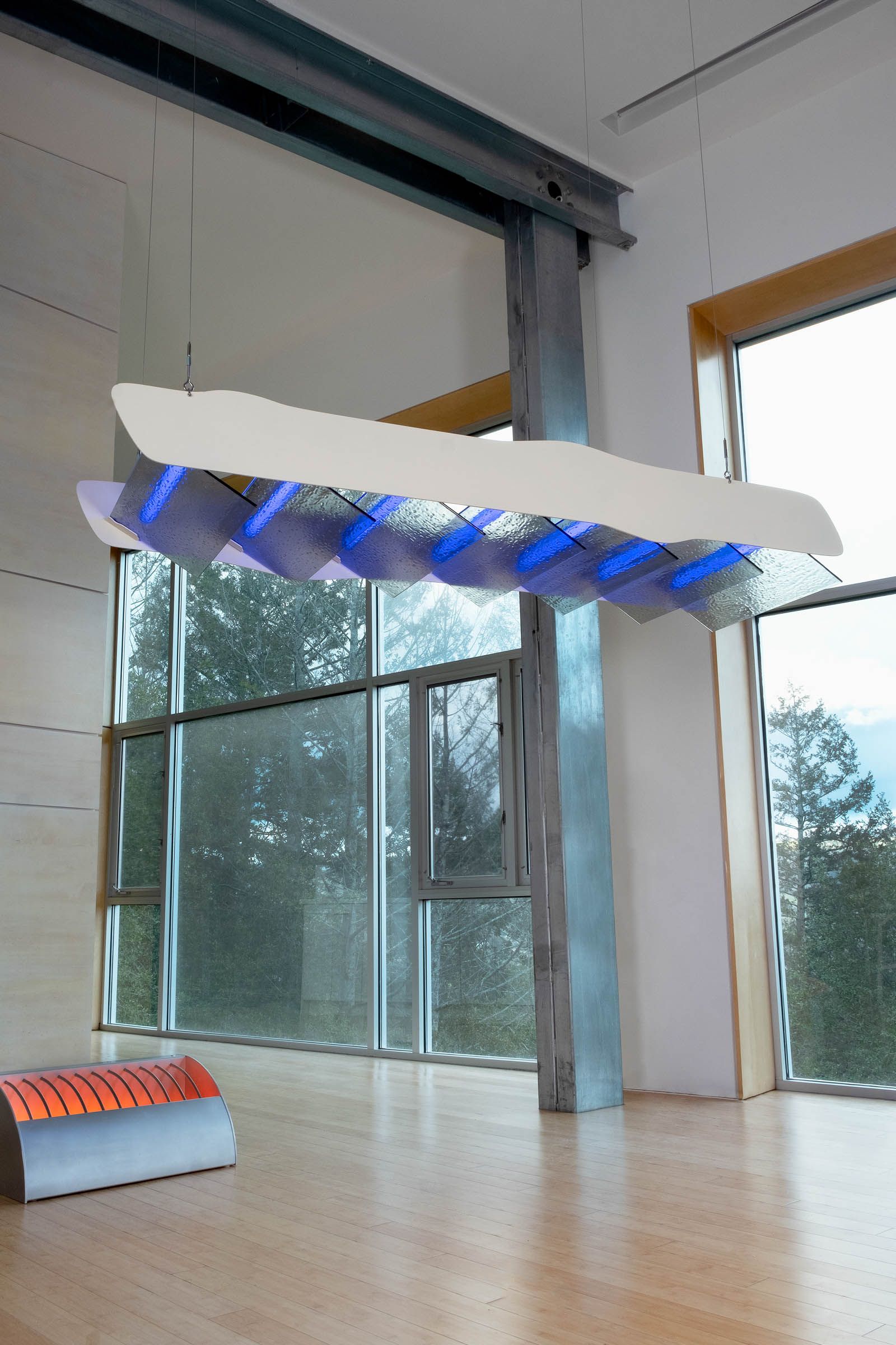 Kate Greenberg's 'Felled Sky' and 'Radiator' at Alcova 2023