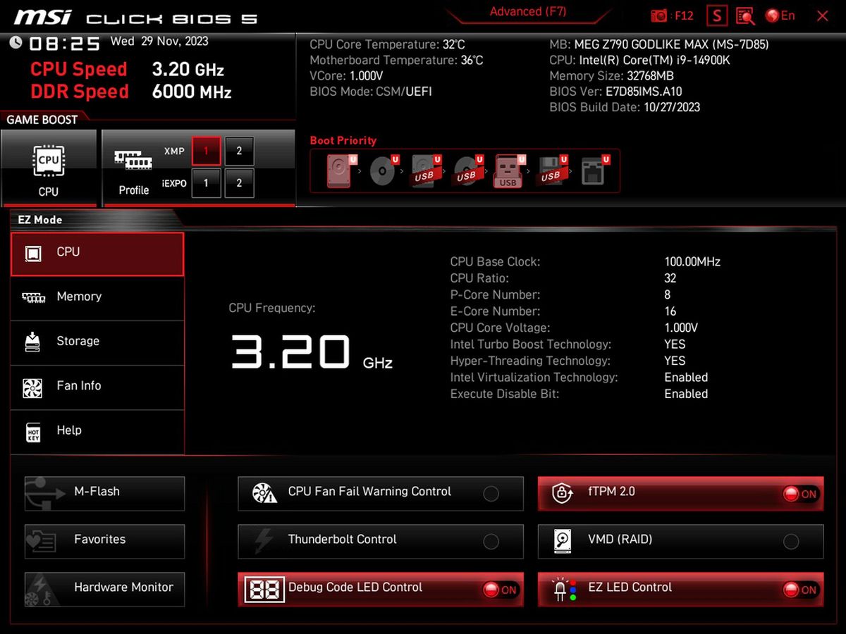 MSI MEG Z790 Godlike MAX
