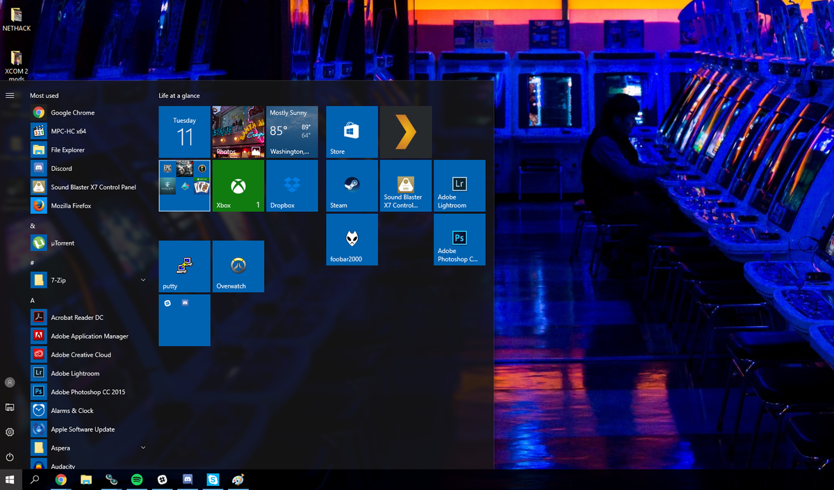 windows 10 creators update advanced display settings