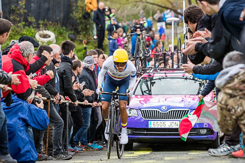 Colombian time trial champion Daniel Martinez (EF Education First)