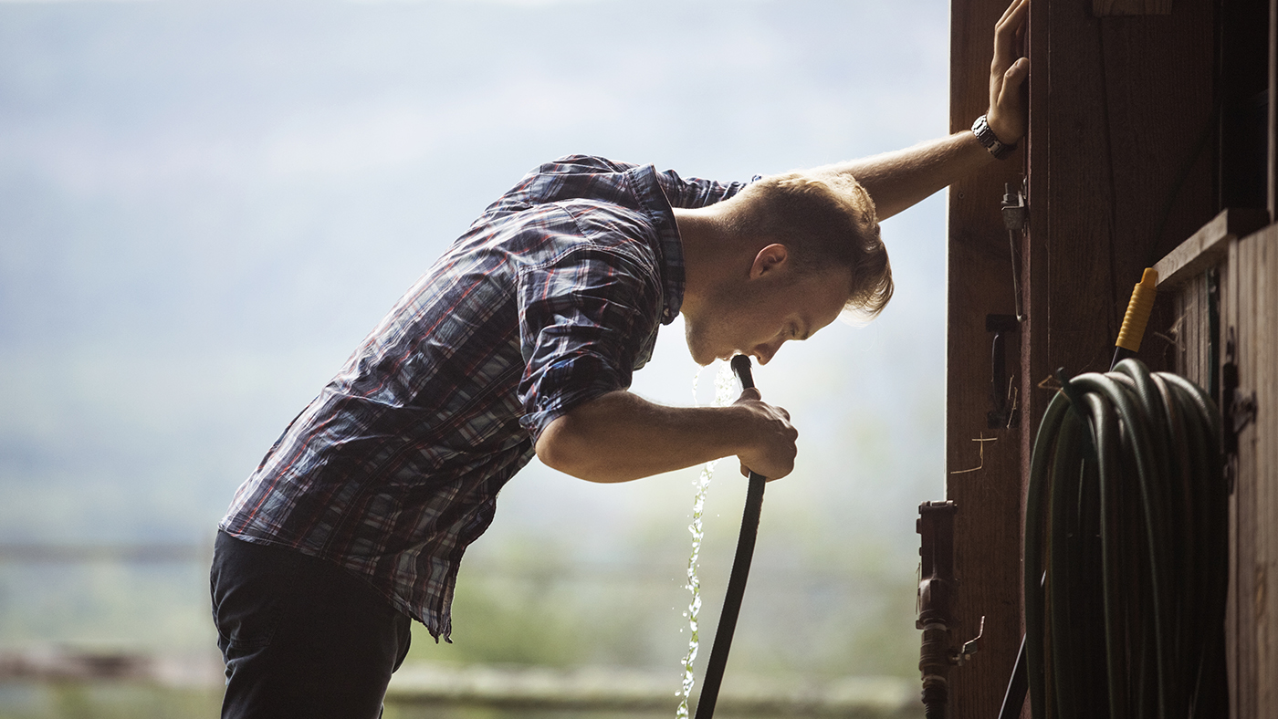 Water from hosepipes is not safe to drink in some countries