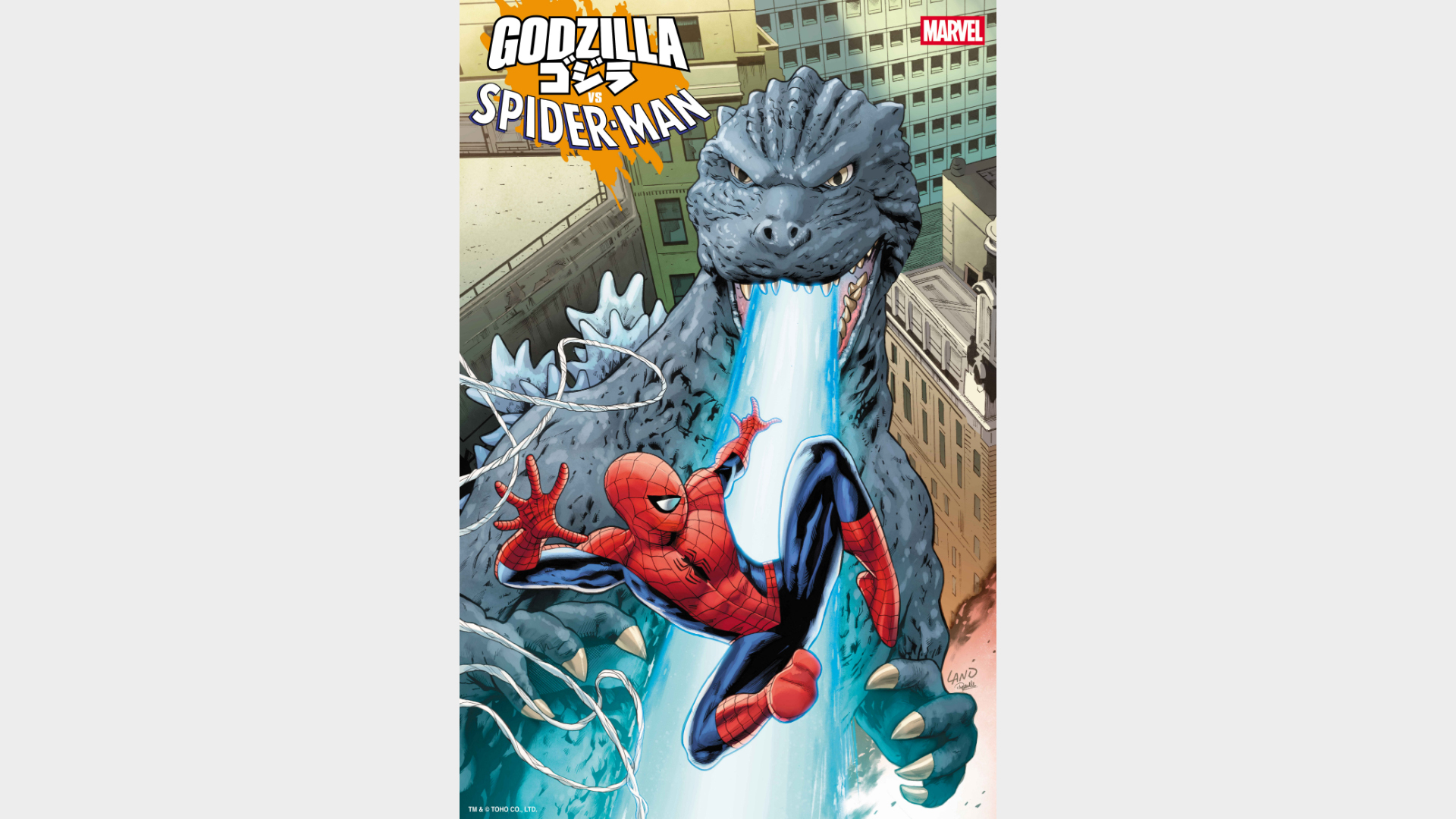 GODZILLA VS. SPIDER-MAN #1 