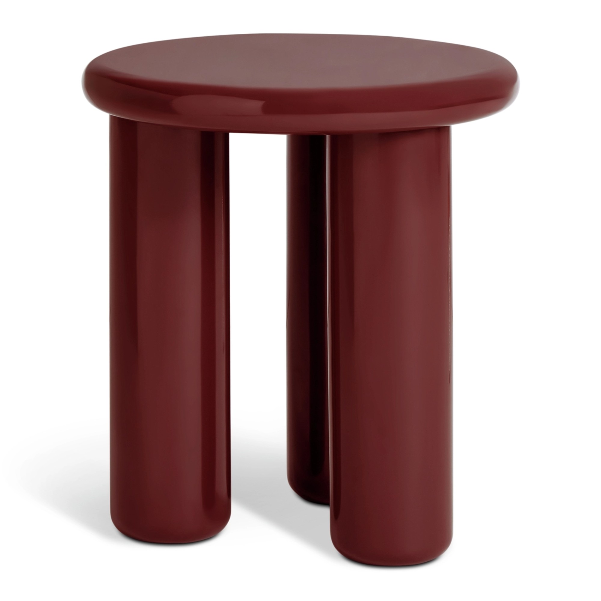 Habitat Totley Round Side Table - Red
