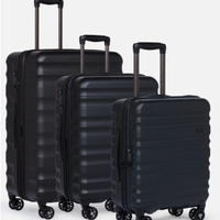 Antler Clifton Suitcase Set (Black), was £587