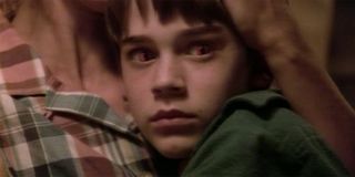 Barret Oliver with red eyes in The Twilight Zone "Gramma"