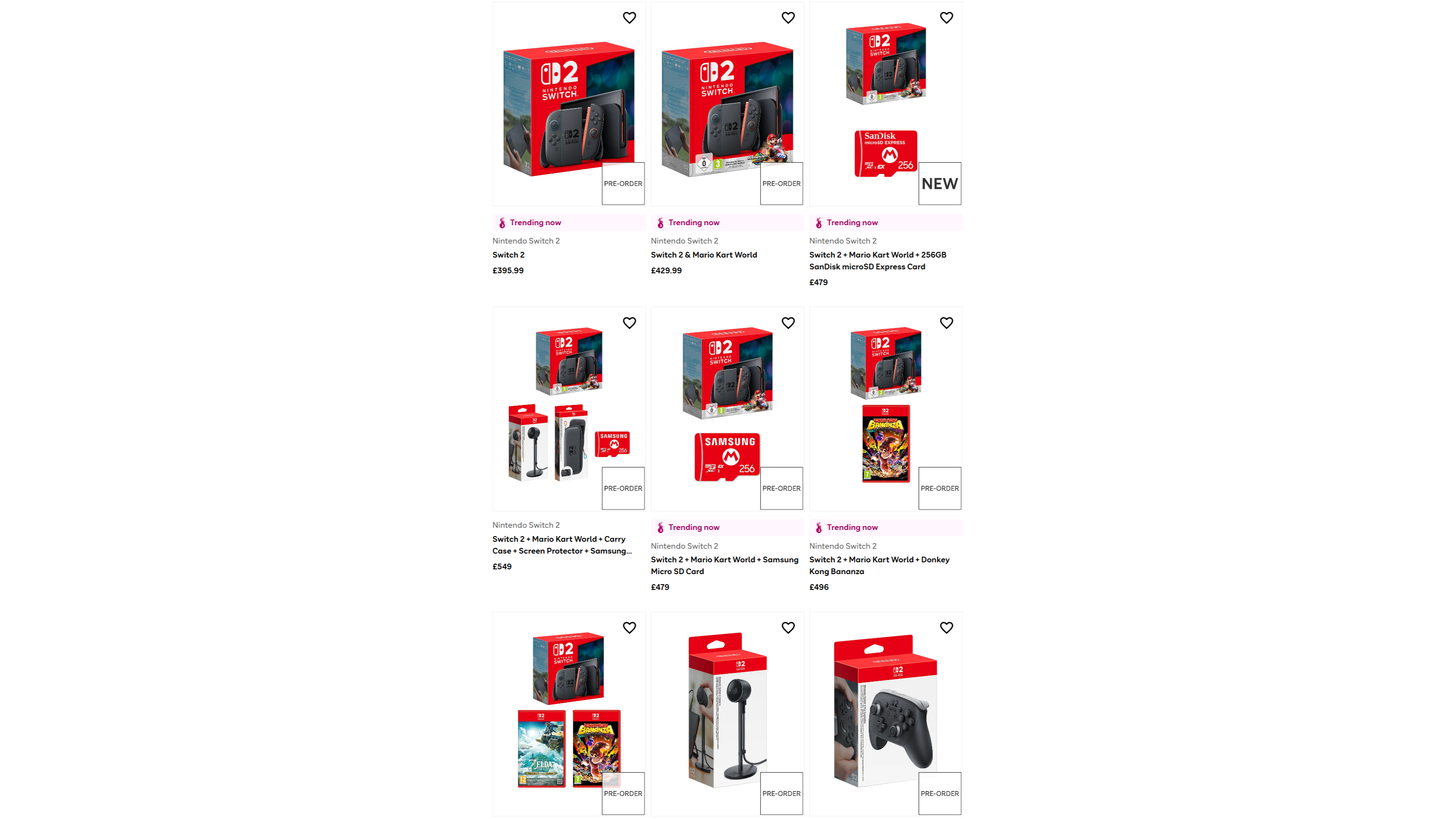 Very Switch 2 pre-orders