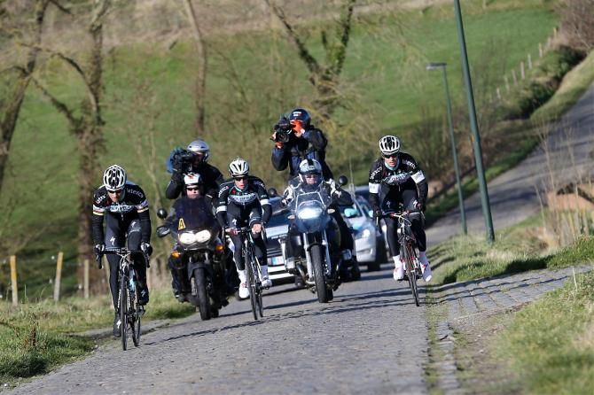 Tom Boonen, Zdenek Stybar and Iljo Keisse