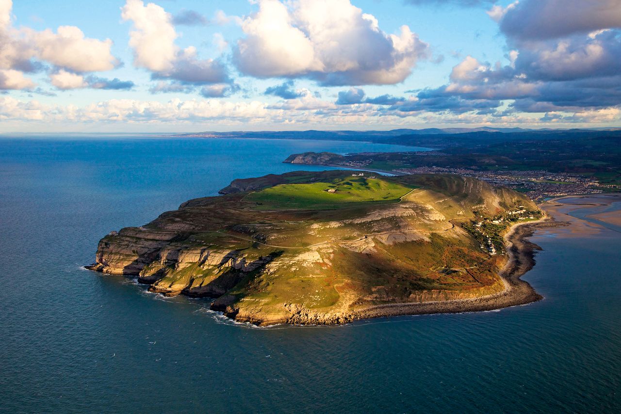 Great Orme headland, aka Y Gogarth, or Pen y Gogarth, Llandudno.