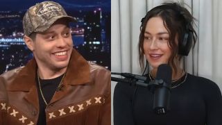 Pete Davidson on Jimmy Fallon and Elsie Hewitt on the In Good Company podcast.