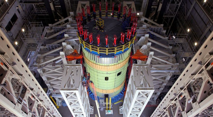 The SLS core interstage