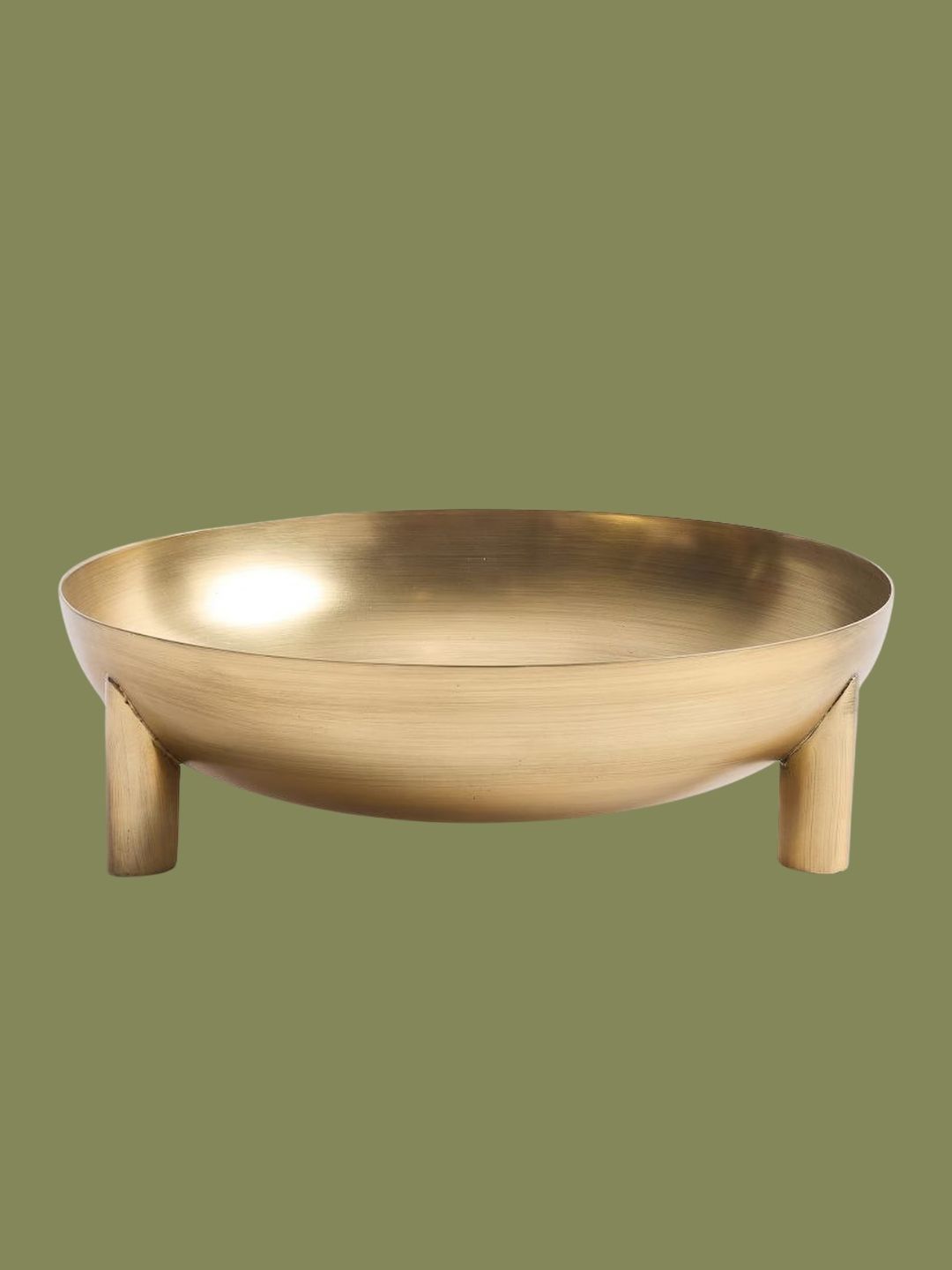 Brass-Footed Bowl