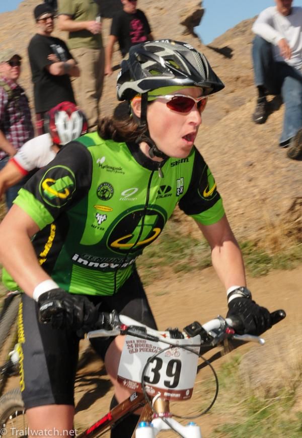 A team Innovations racer near the front of the field