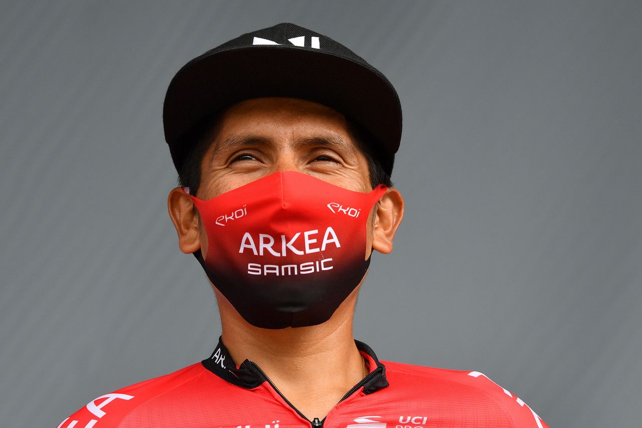Tour de France 2020 107th Edition 12th stage Chauvigny Sarran km 218 10092020 Nairo Quintana COL Team Arkea Samsic photo poolBettiniPhoto2020
