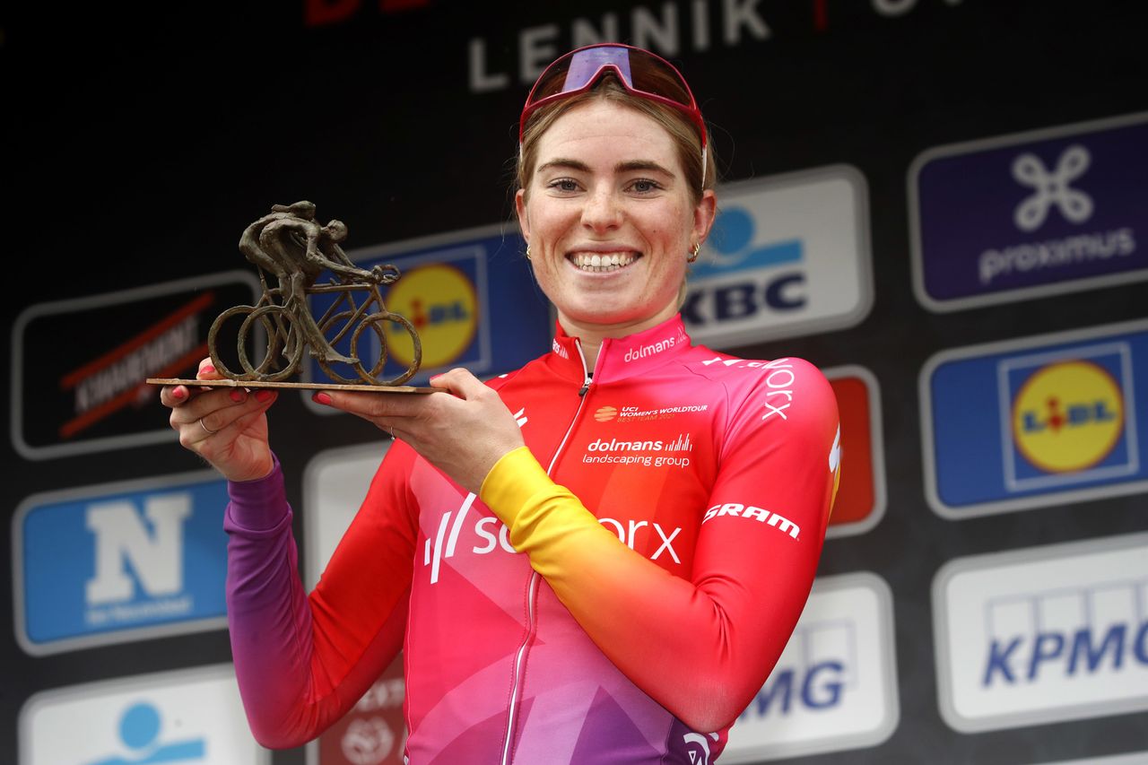 De Brabantse Pijl La Fleche Brabanconne Women 2022 7th Edition SintPietersLeeuw Overijse 1412 km 13042022 Demi Vollering NED Team SD Worx photo Rafa GomezSprintCyclingAgency2022