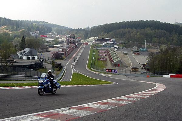 The race track at Spa-Francorchamps