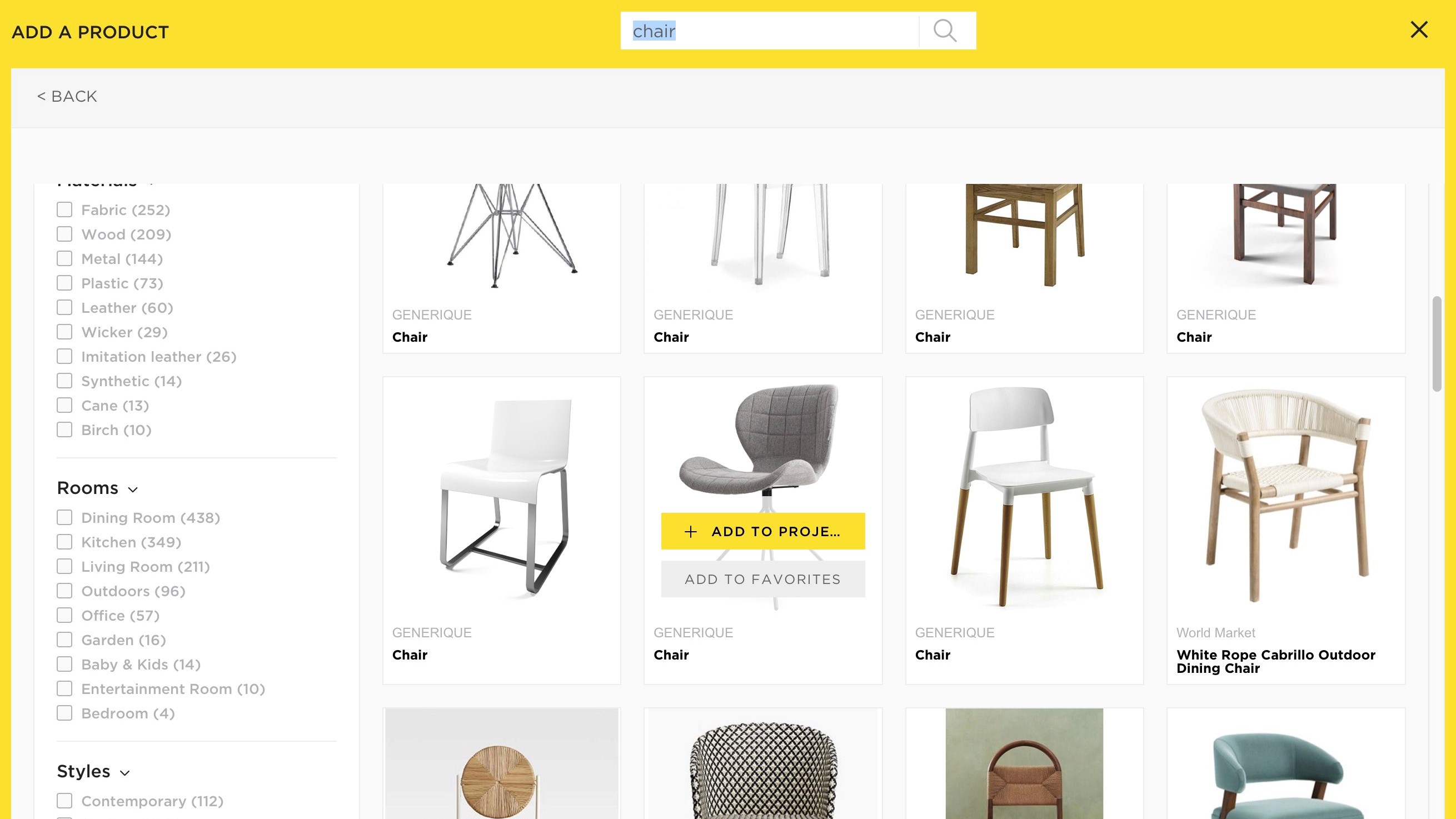 Choose a Chair