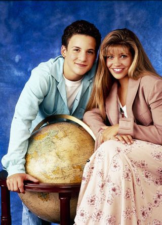 Danielle Fishel and Ben Savage from Boy Meets World