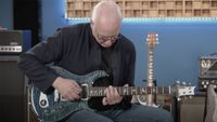 Paul Reed Smith playing guitar on American Music Supply