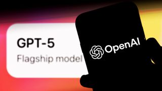 BEIJING, CHINA - AUGUST 08: In this photo illustration, the logo of Open AI is displayed on a smartphone screen with a GPT-5 logo in the background on August 8, 2025 in Beijing, China. OpenAI on August 7 announced GPT-5, its latest and most advanced AI model. (Photo by VCG/VCG via Getty Images)
