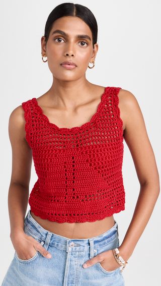 Chania Crochet Tank