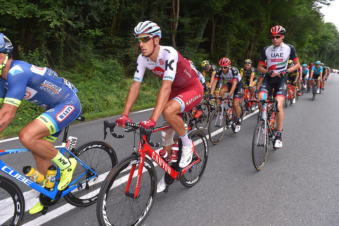 Reto Hollenstein at the Tour de France