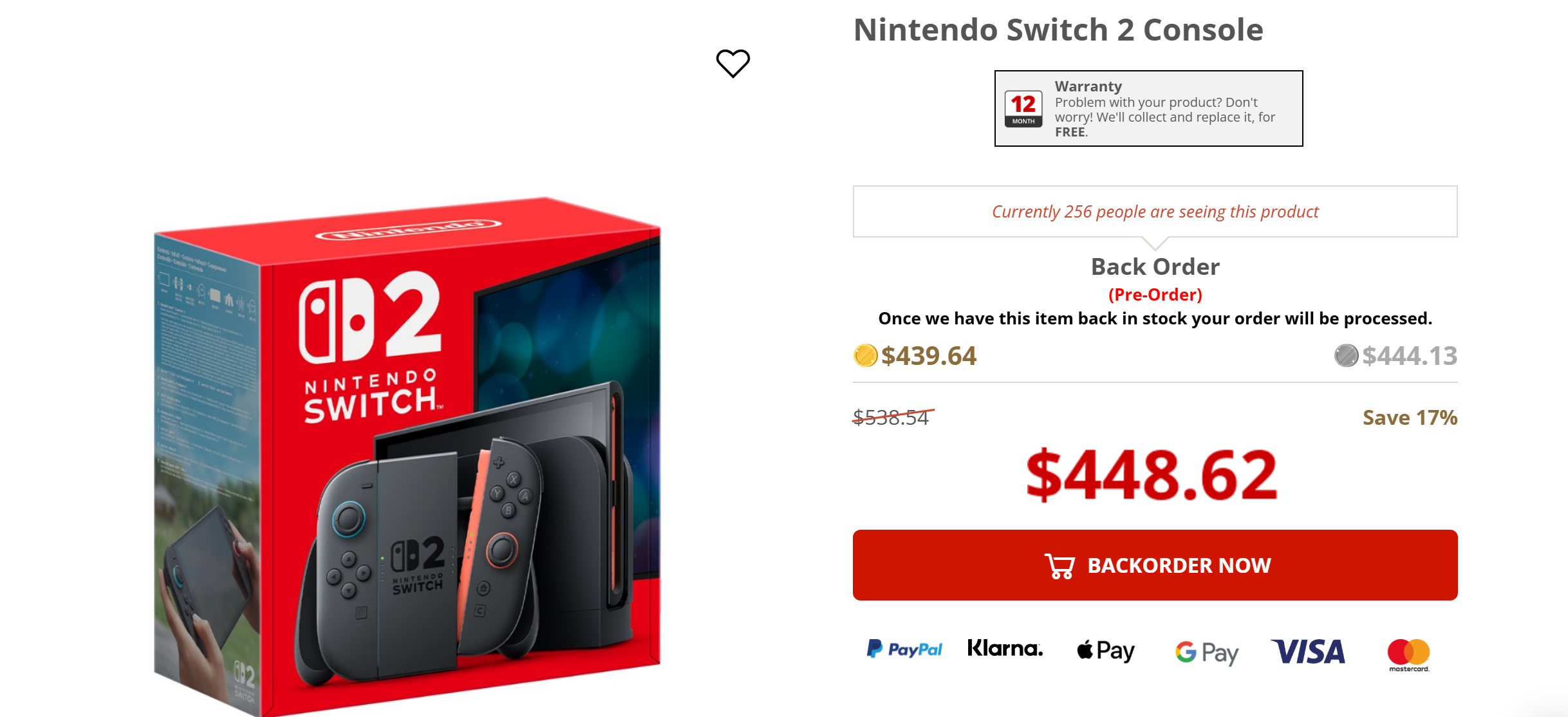 Switch 2 deal