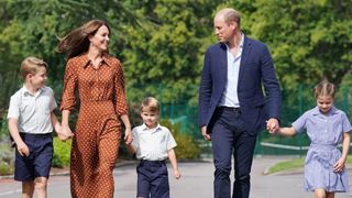 Prince William, Kate Middleton, Prince George, Princess Charlotte and Prince Louis