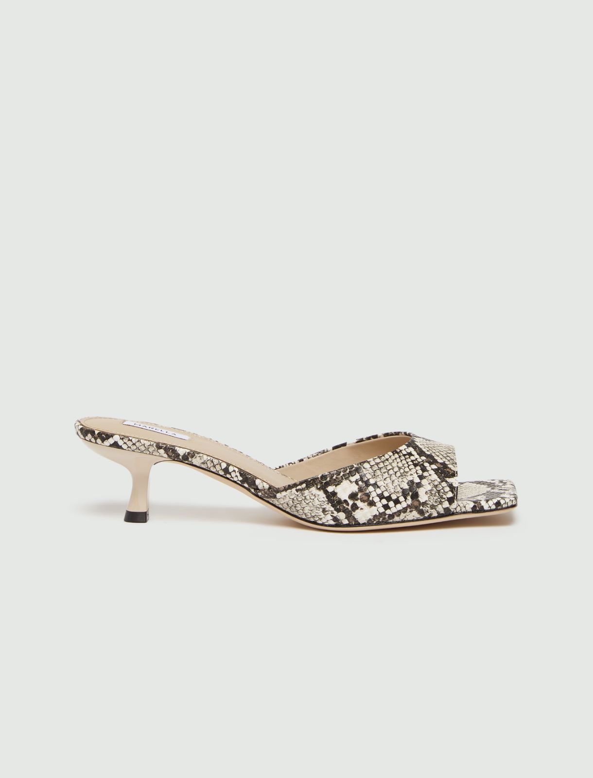 Python-Print Mules - Brown