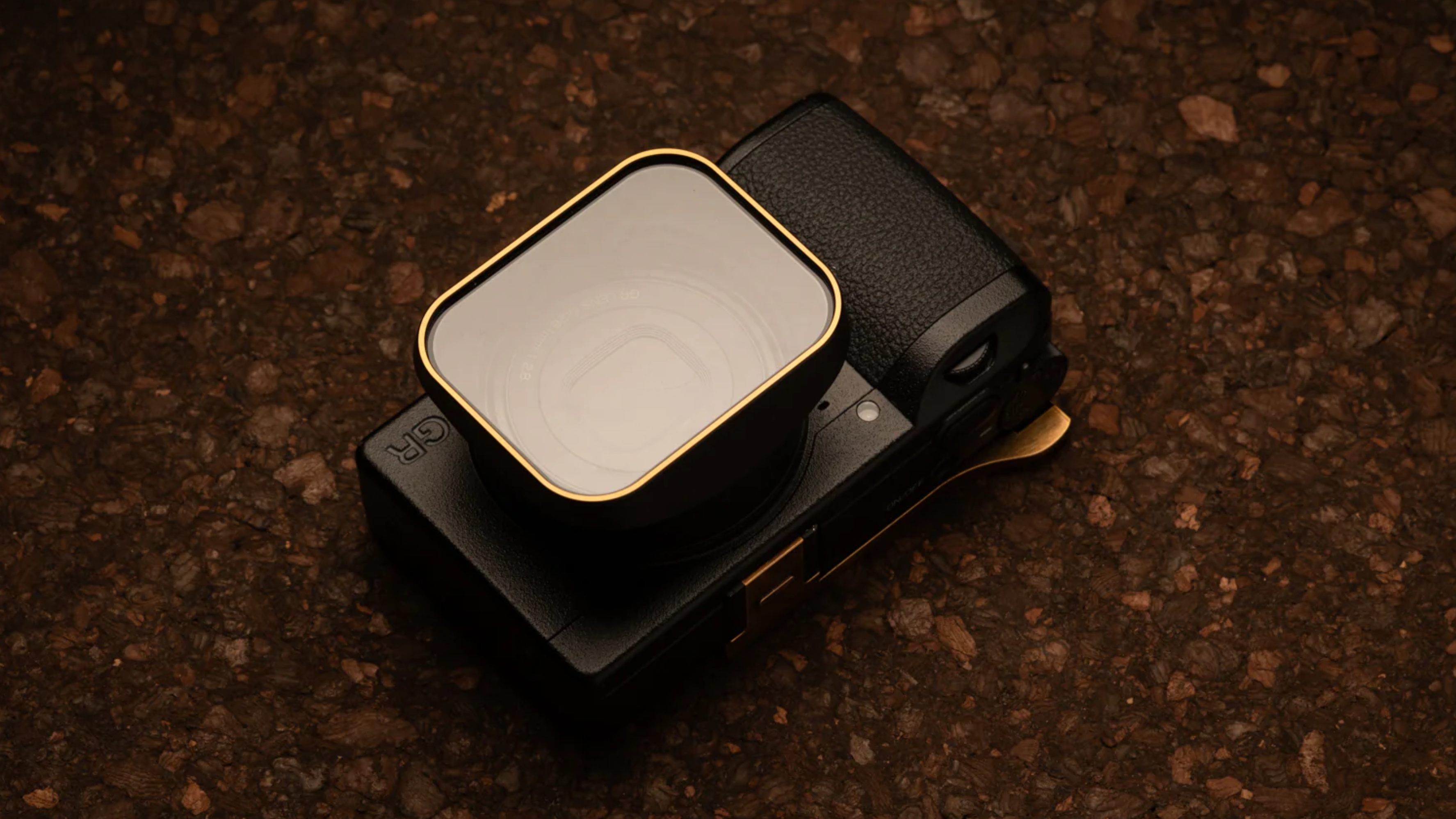 Squarehood lens hood for the Ricoh GR III